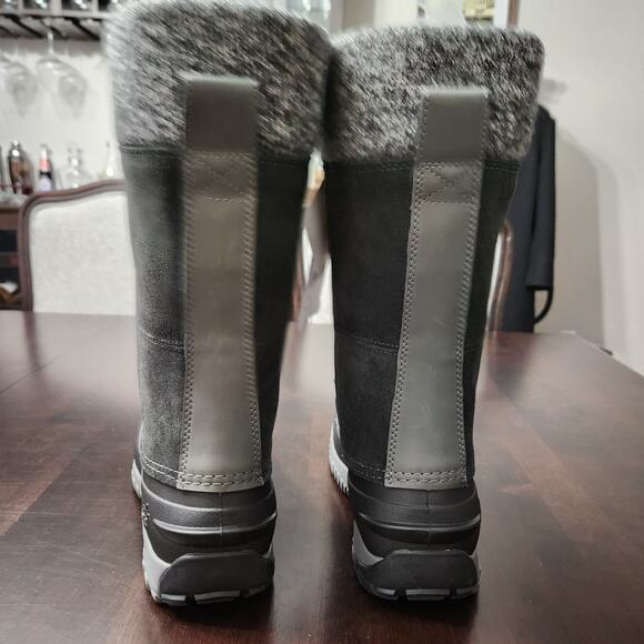 NWT Baffin Dana Charcoal Lace Up Insulated Boot Size 8 - Picture 4 of 8